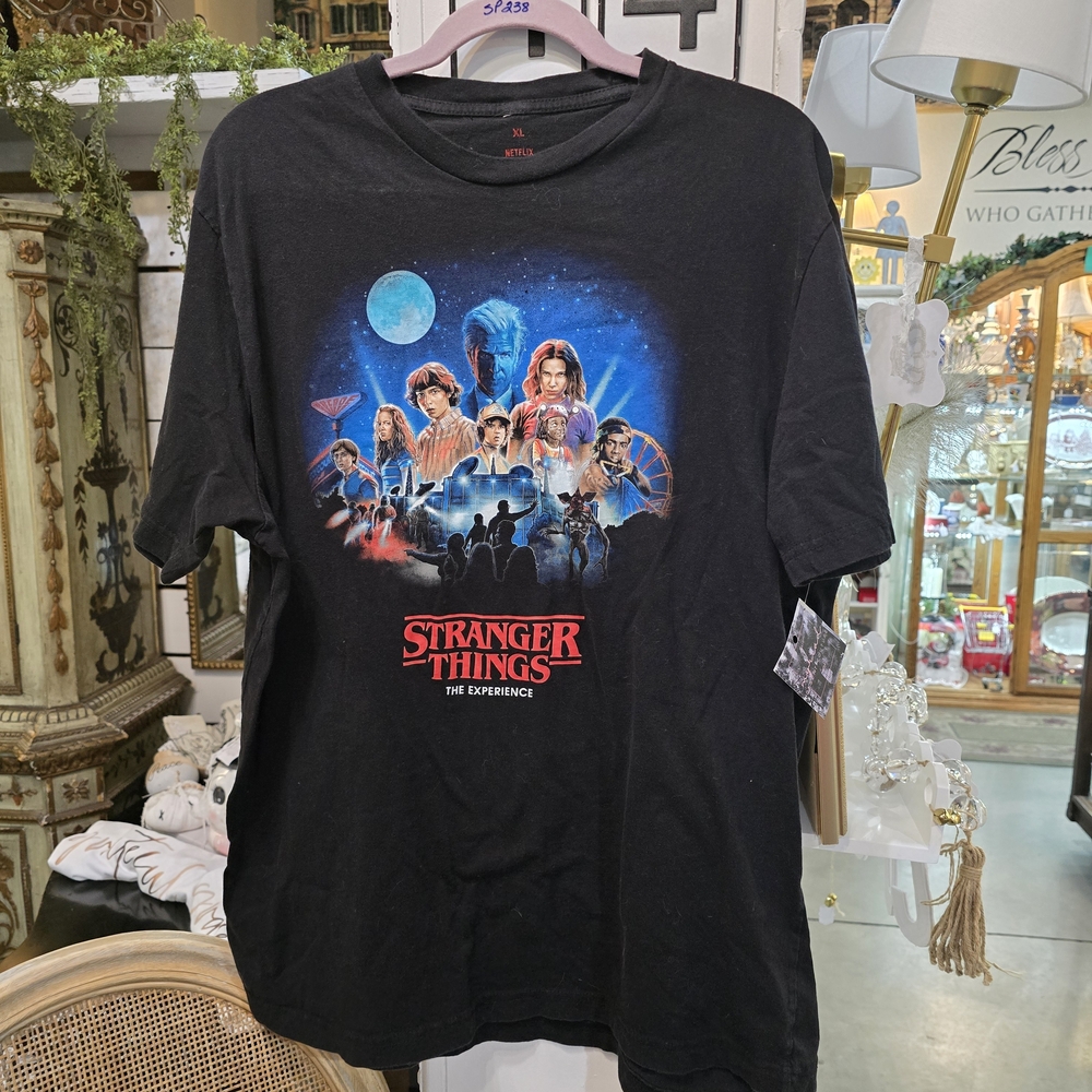 Netflix Stranger Things Red Logo T-Shirt